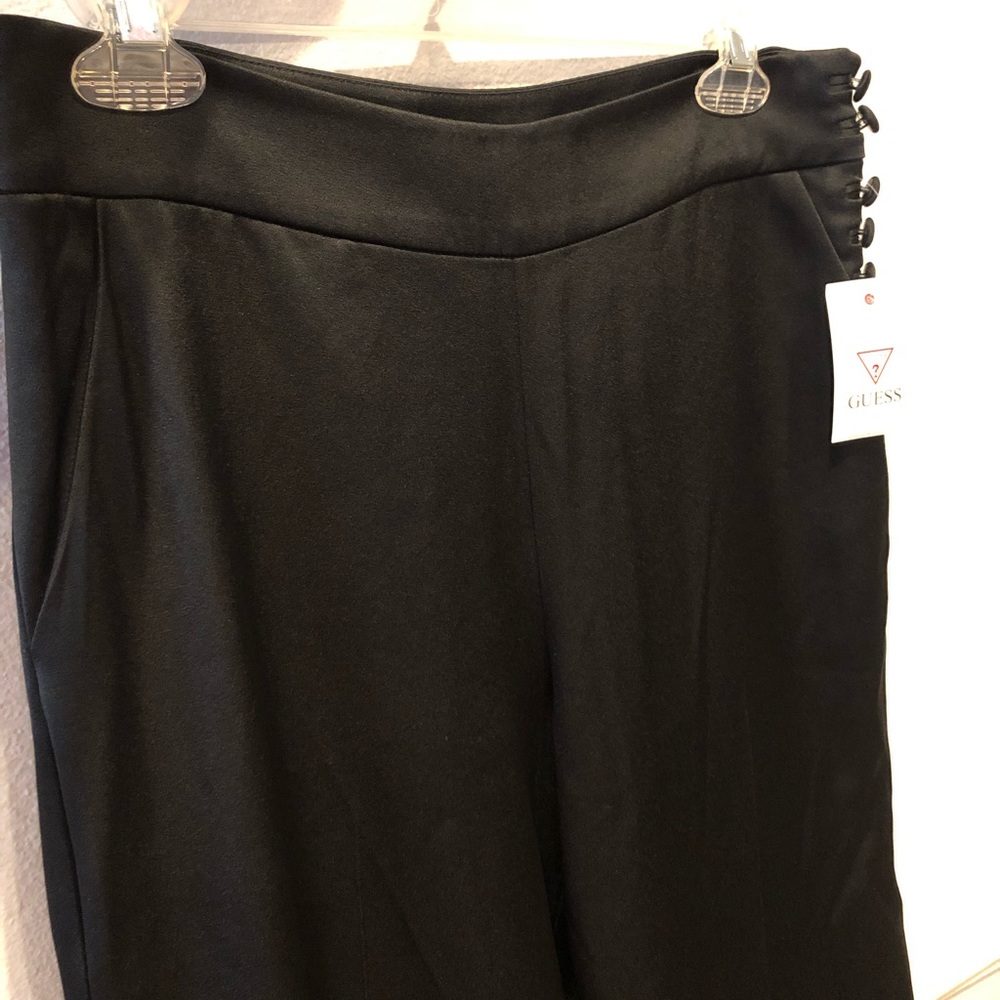 New Guess Marciano Dress Pants Trouser Button Side Size 4 S
